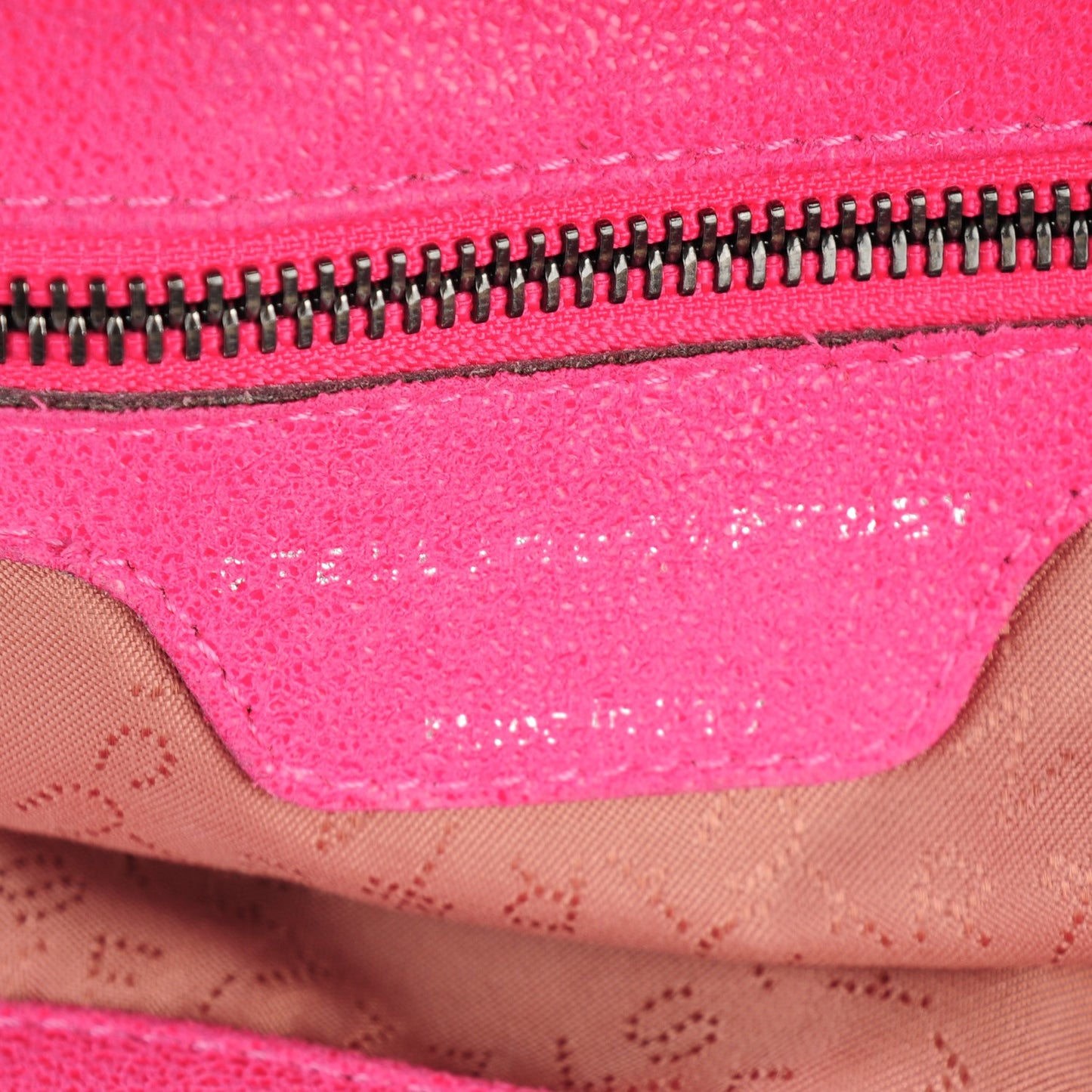 Shaggy Deer Falabella Backpack Pink Fluo