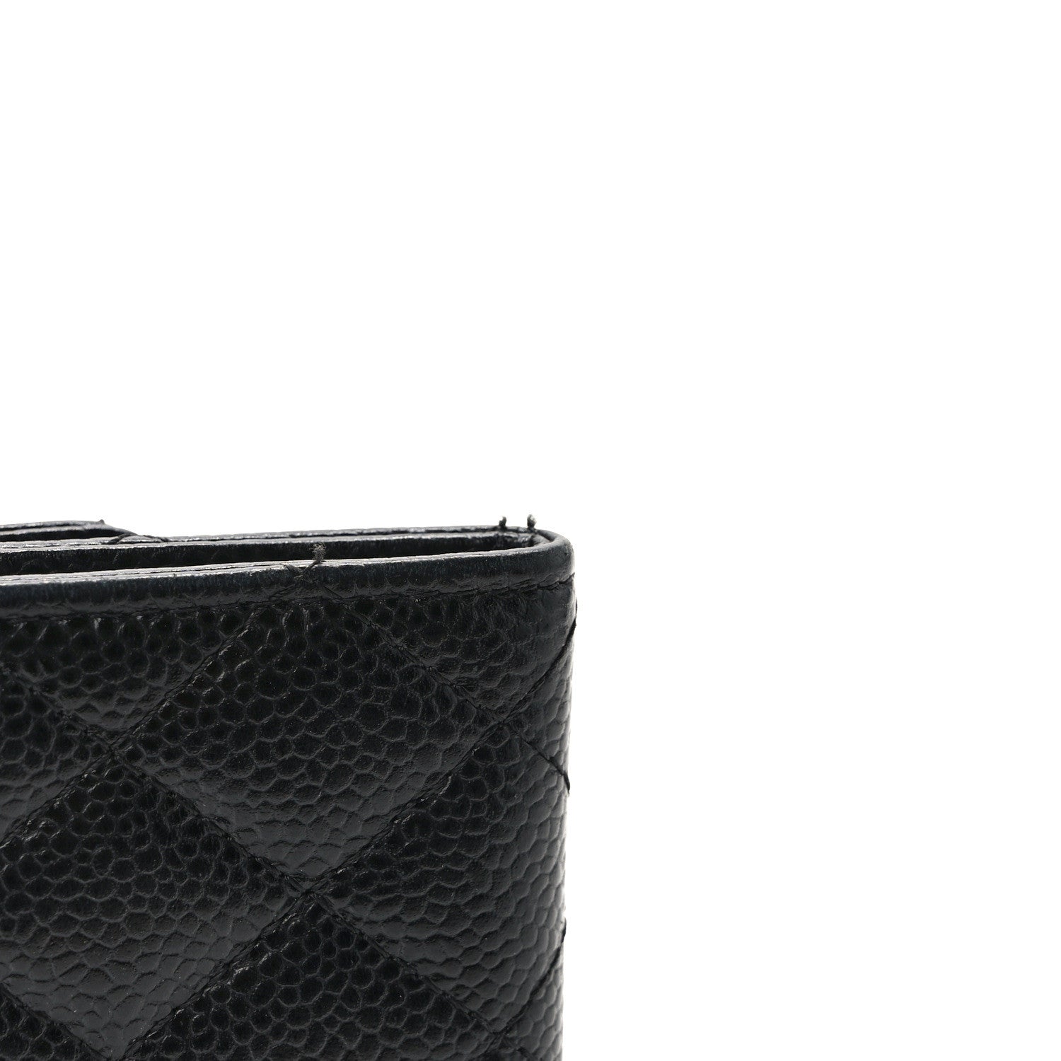 Chanel Caviar Quilted Flap Card Holder Black 8 of 9