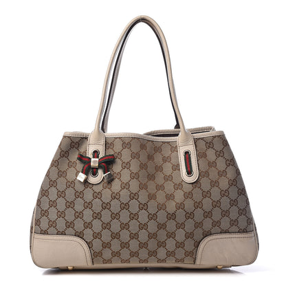 Gucci Monogram Medium Princy Tote Off White 1 of 21
