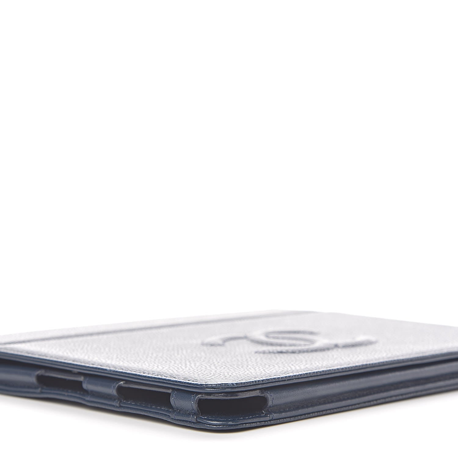 Chanel Caviar Timeless CC iPad Case Blue 9 of 10