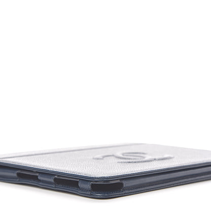 Chanel Caviar Timeless CC iPad Case Blue 9 of 10