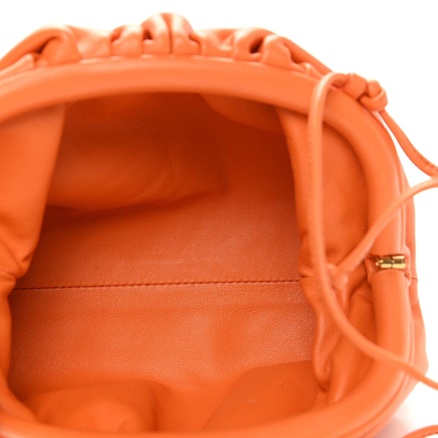Bottega Veneta Butter Calfskin The Mini Pouch Light Orange 5 of 7