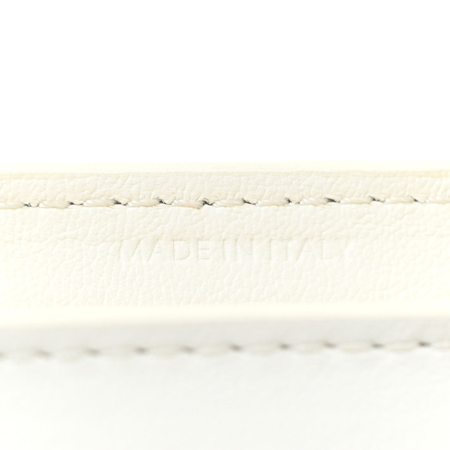 Smooth Calfskin Cuir Triomphe Shoulder Bag White