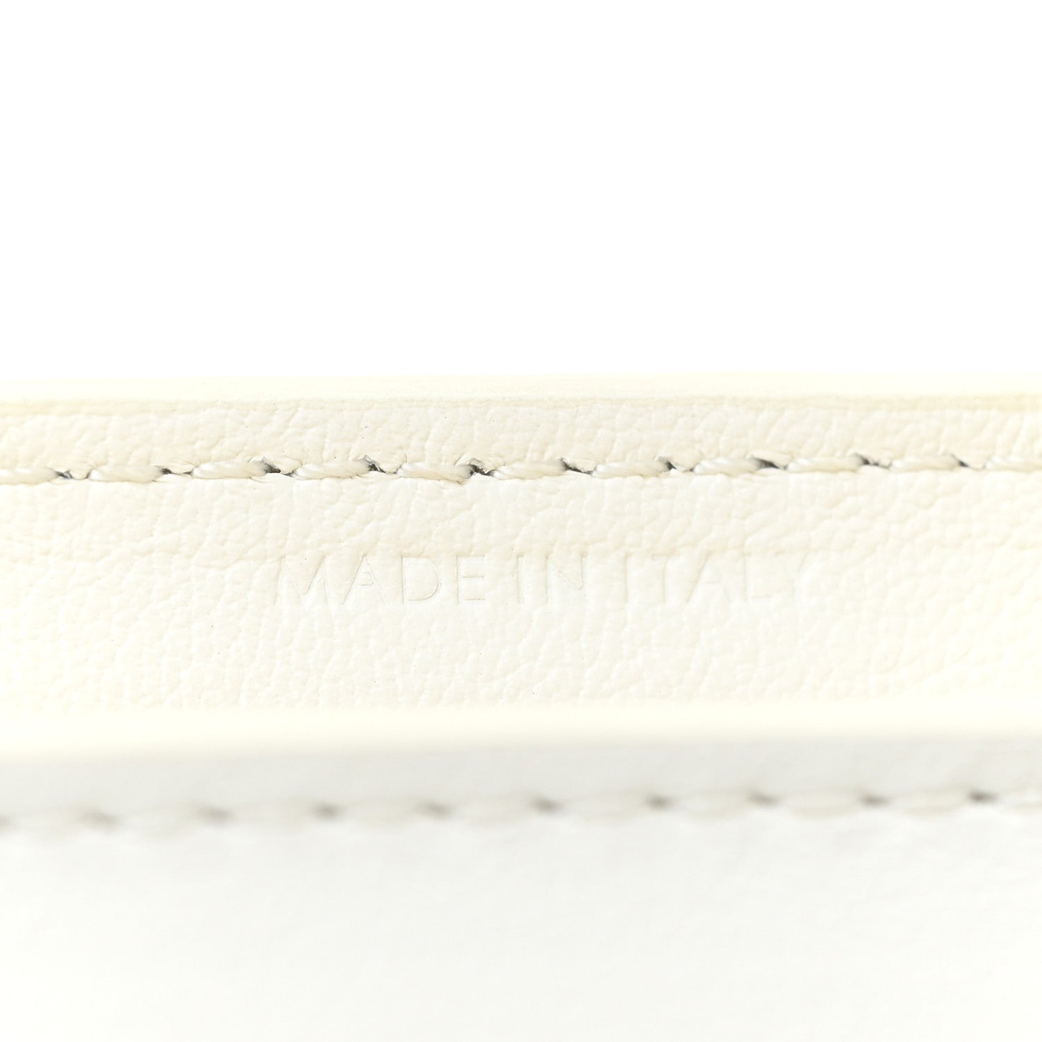 Celine Smooth Calfskin Cuir Triomphe Shoulder Bag White 6 of 21