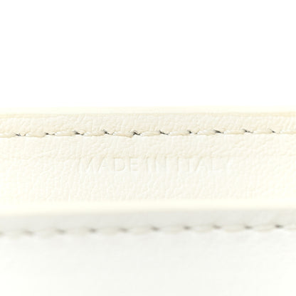 Celine Smooth Calfskin Cuir Triomphe Shoulder Bag White 6 of 21