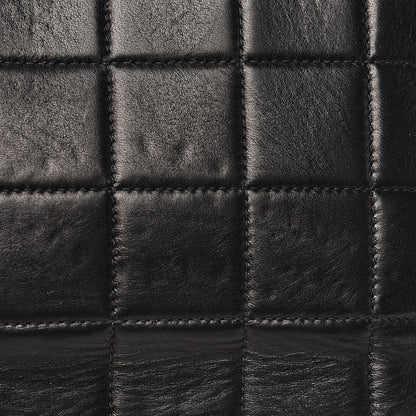 Chanel Lambskin Chocolate Bar Pearl Chain Flap Black 8 of 13