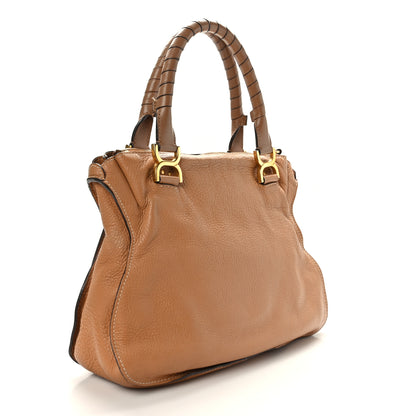 Chloe Calfskin Medium Marcie Satchel Nut 3 of 10