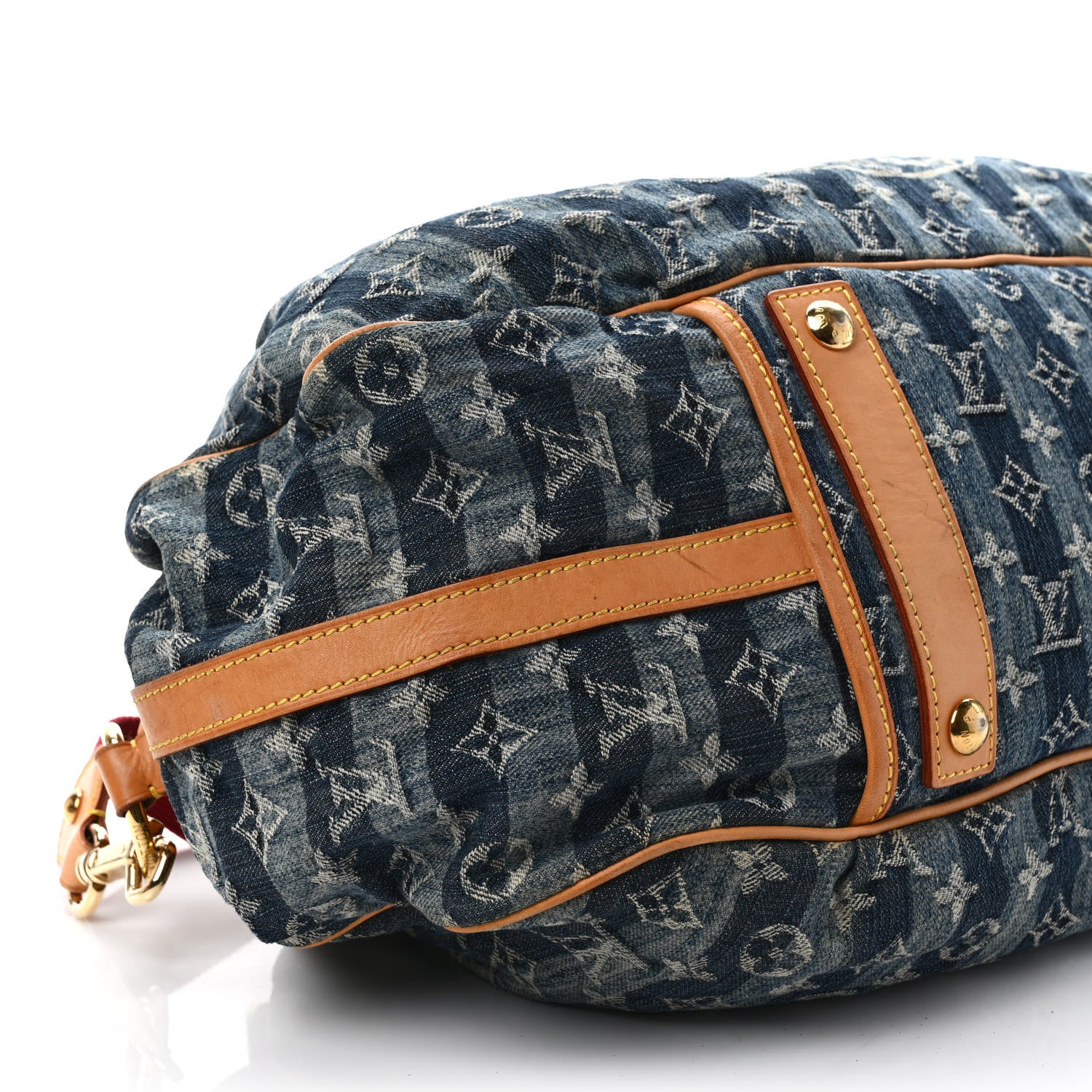Louis Vuitton Denim Raye Cabas GM 6 of 12