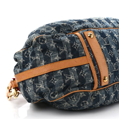 Louis Vuitton Denim Raye Cabas GM 6 of 12