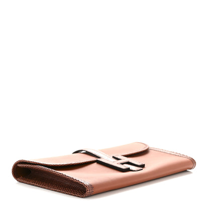 Hermes Swift Lizard Jige Elan Touch 29 Clutch Cuivre 4 of 11