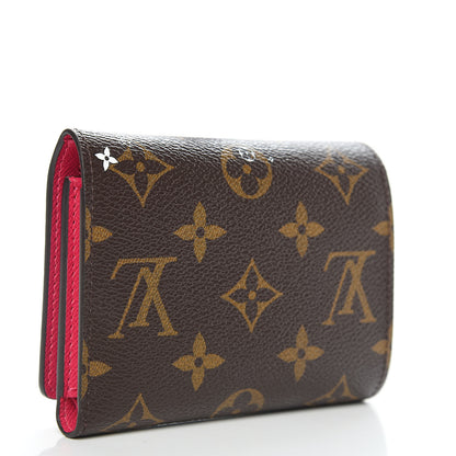 Louis Vuitton Monogram 2019 Christmas Animation Victorine Wallet Fuchsia 3 of 8