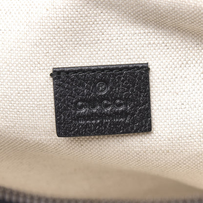 Gucci Velvet GG Monogram Web Belt Bag Blue Beige 6 of 9