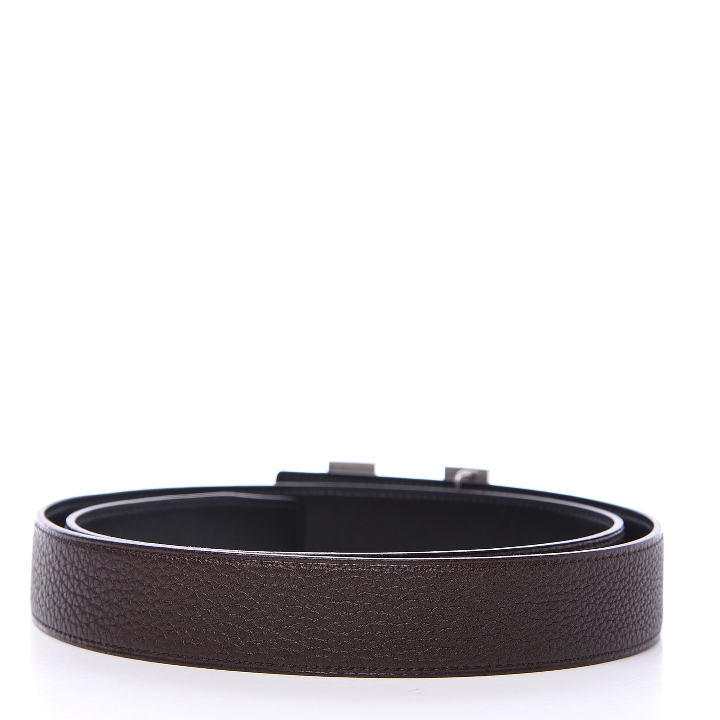 Box Togo 32mm Martelee H Belt 95 Black Chocolate