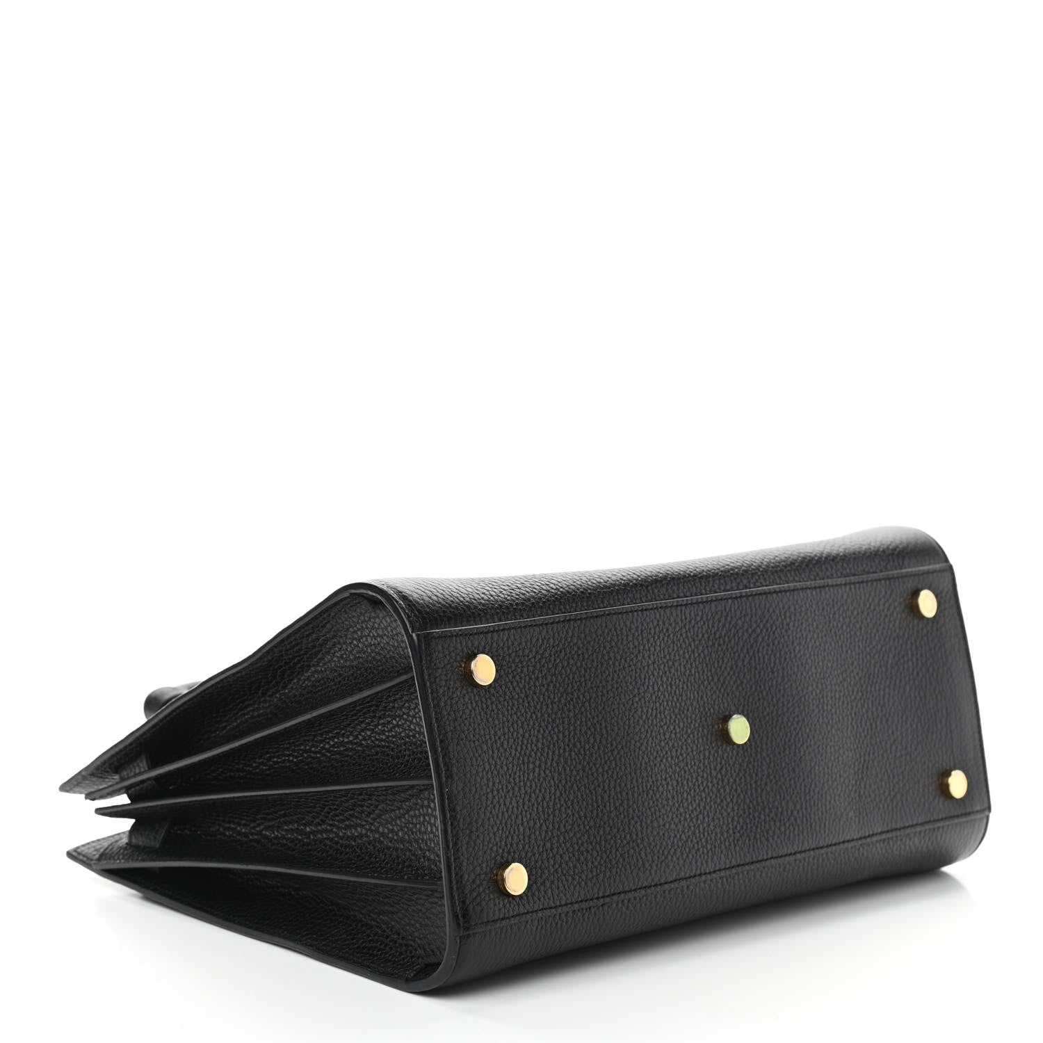 Saint Laurent Grained Calfskin Small Sac De Jour Black 4 of 10