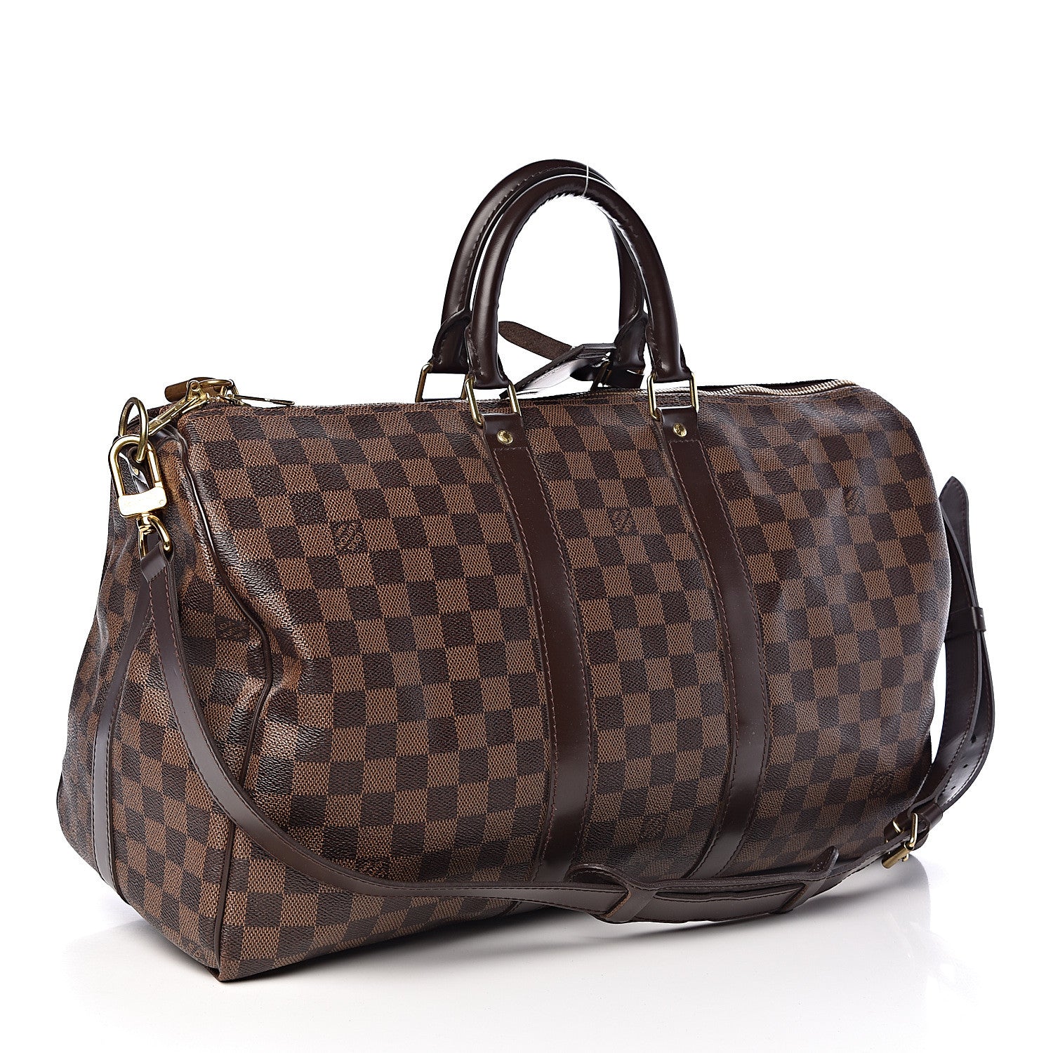 Louis Vuitton Damier Ebene Keepall Bandouliere 45 4 of 14