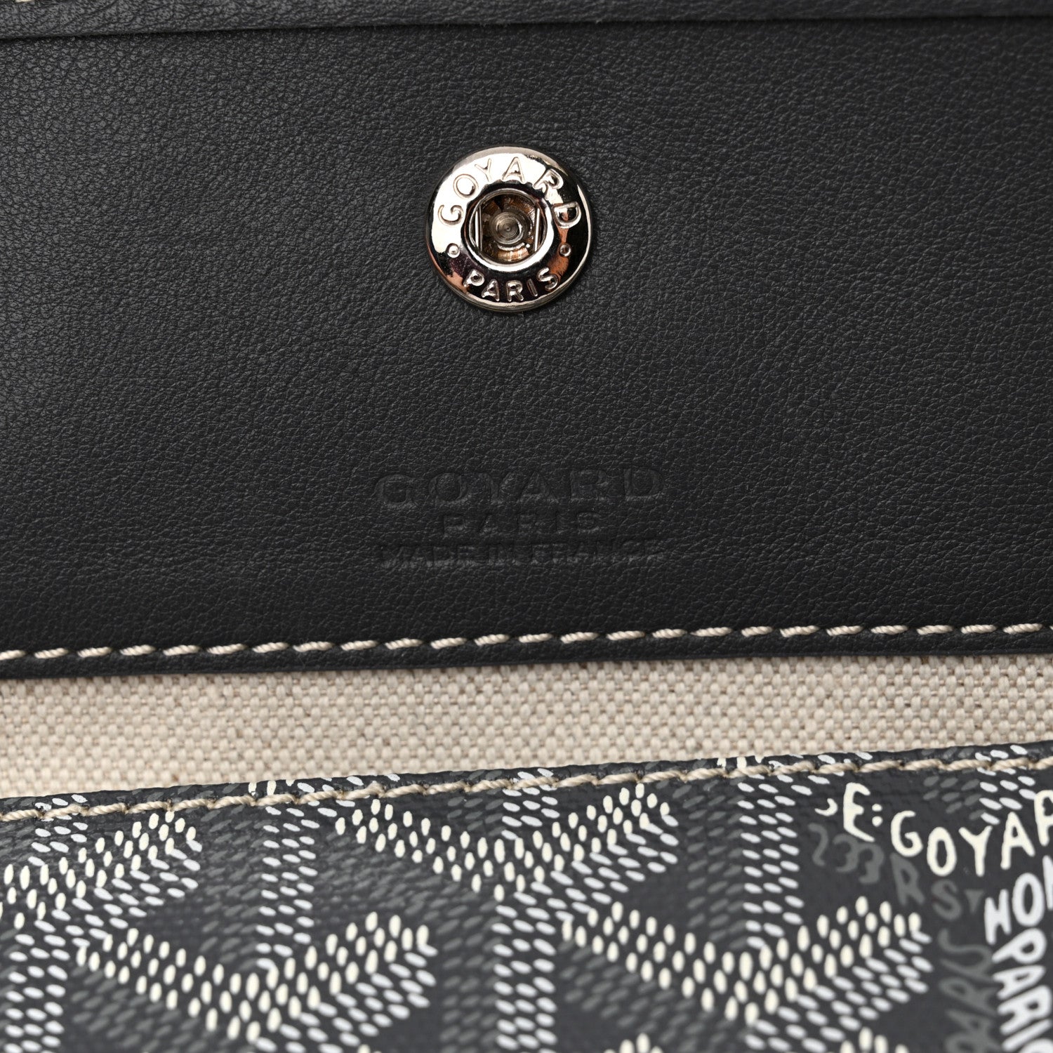 Goyard Goyardine Saint Louis GM Grey 7 of 15