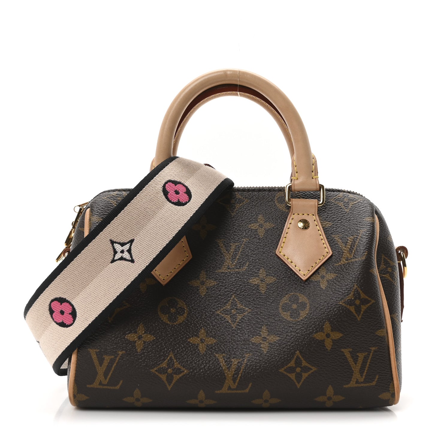 Monogram Speedy Bandouliere 20 Black