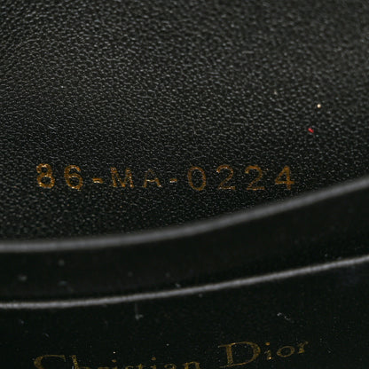 Christian Dior Lambskin Cannage Dior Talk Phone Pouch Black 7 of 11