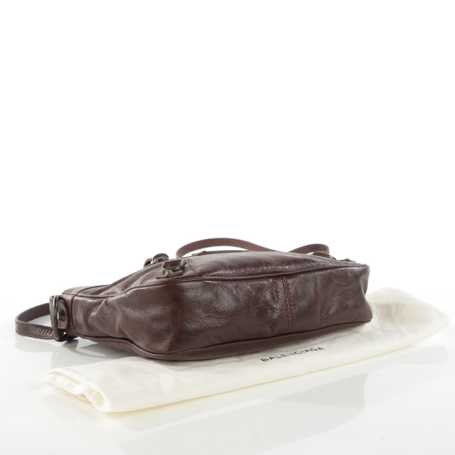 Balenciaga Agneau Classic Hardware Hip Cigare Fonce 4 of 7