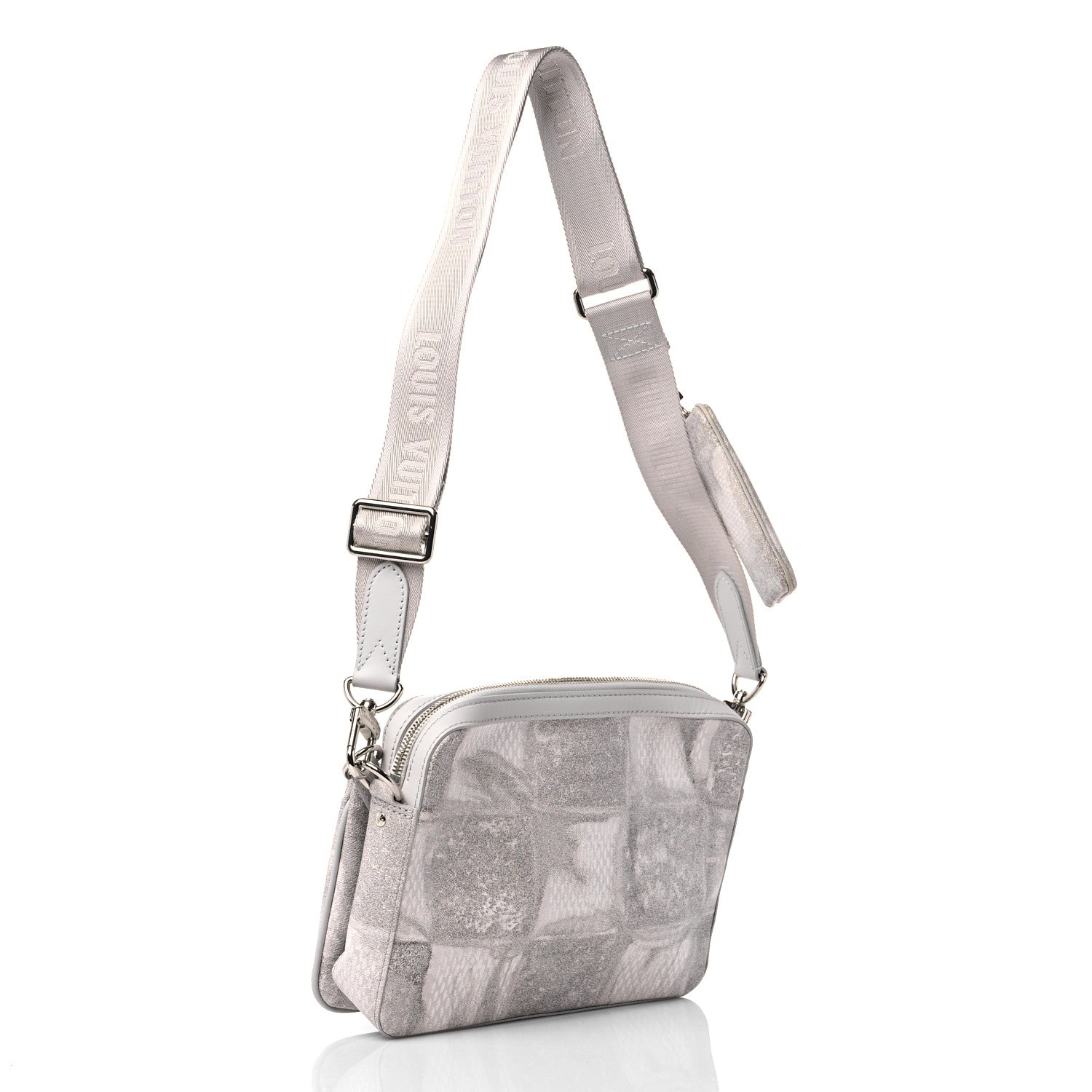Louis Vuitton Damier Salt Trio Messenger Stone Grey 3 of 10