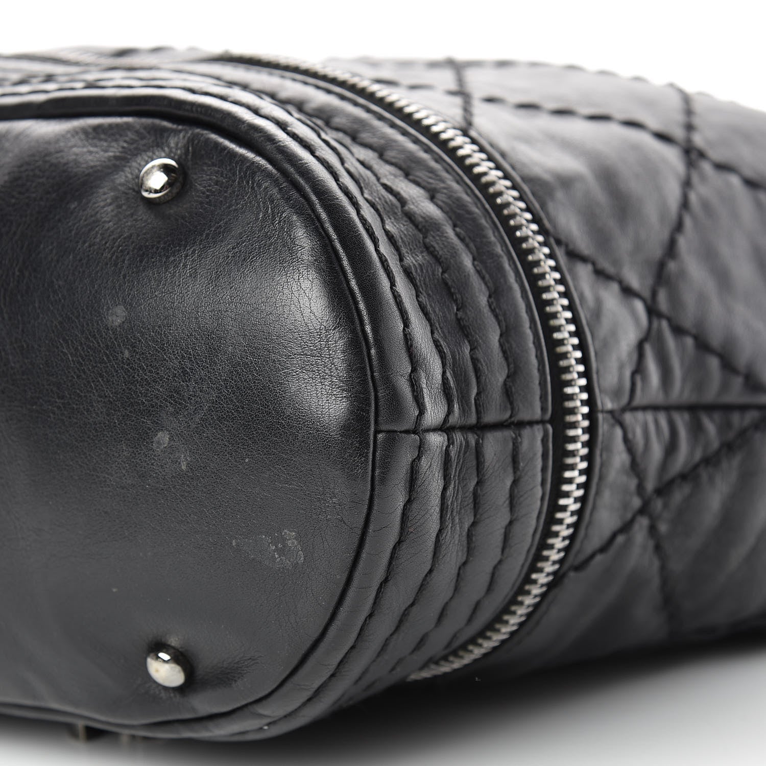 Chanel Lambskin Expandable Tote Black 10 of 15