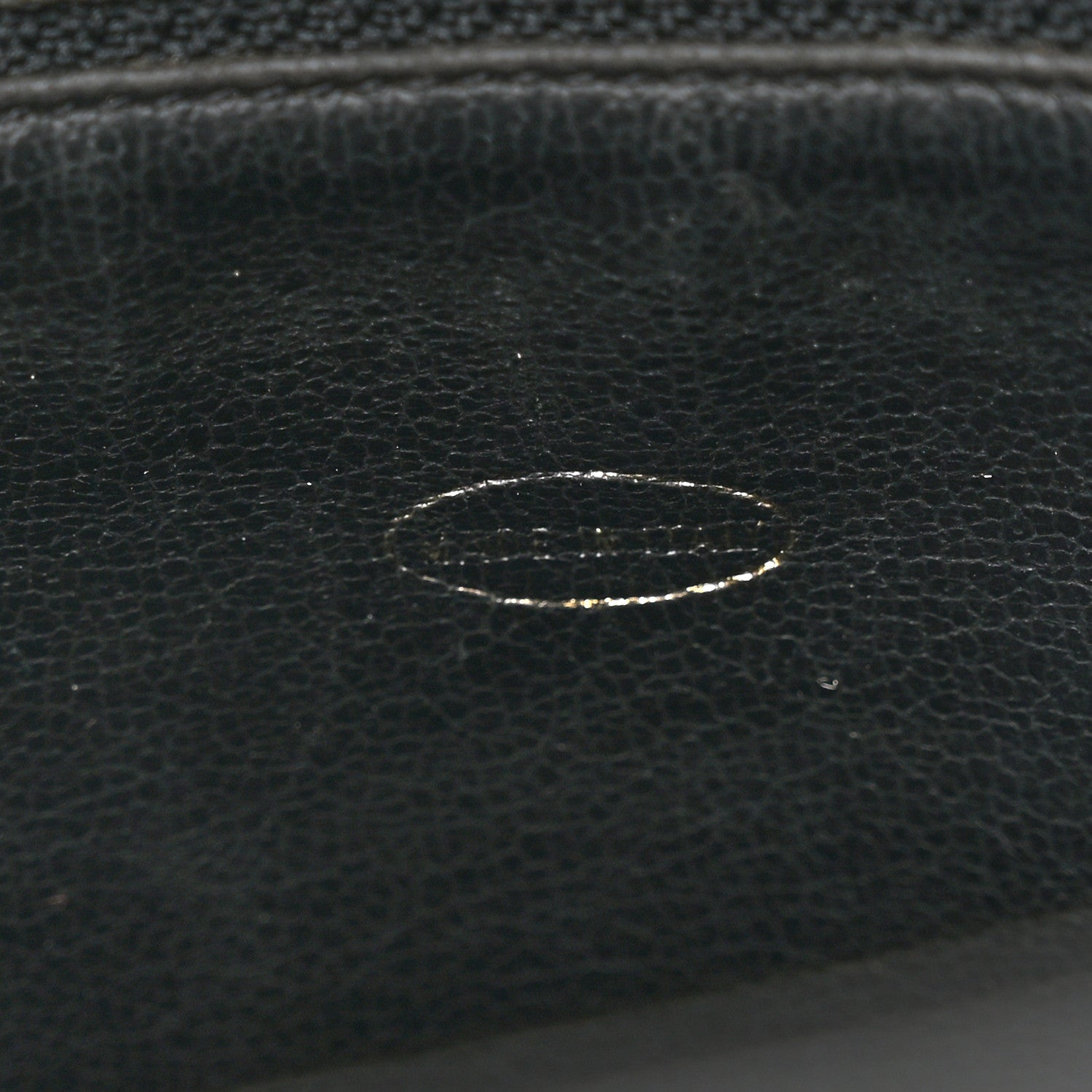 Chanel Caviar Triple CC Shoulder Bag Black 7 of 11