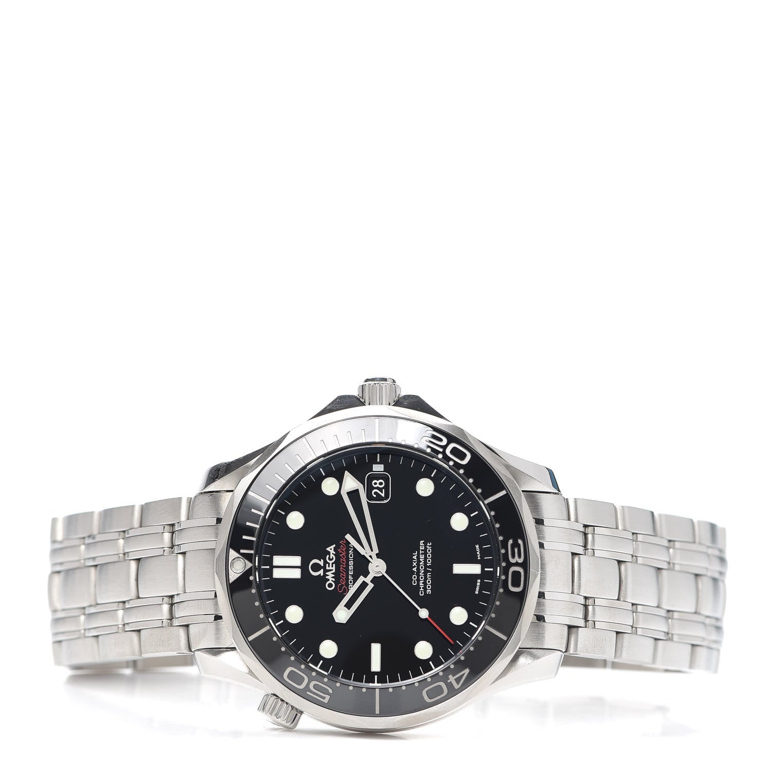 Omega Stainless Steel 41mm Seamaster Professional Co-Axial Diver Automatic Watch Black 212.30.41.20.01.003 2 of 6