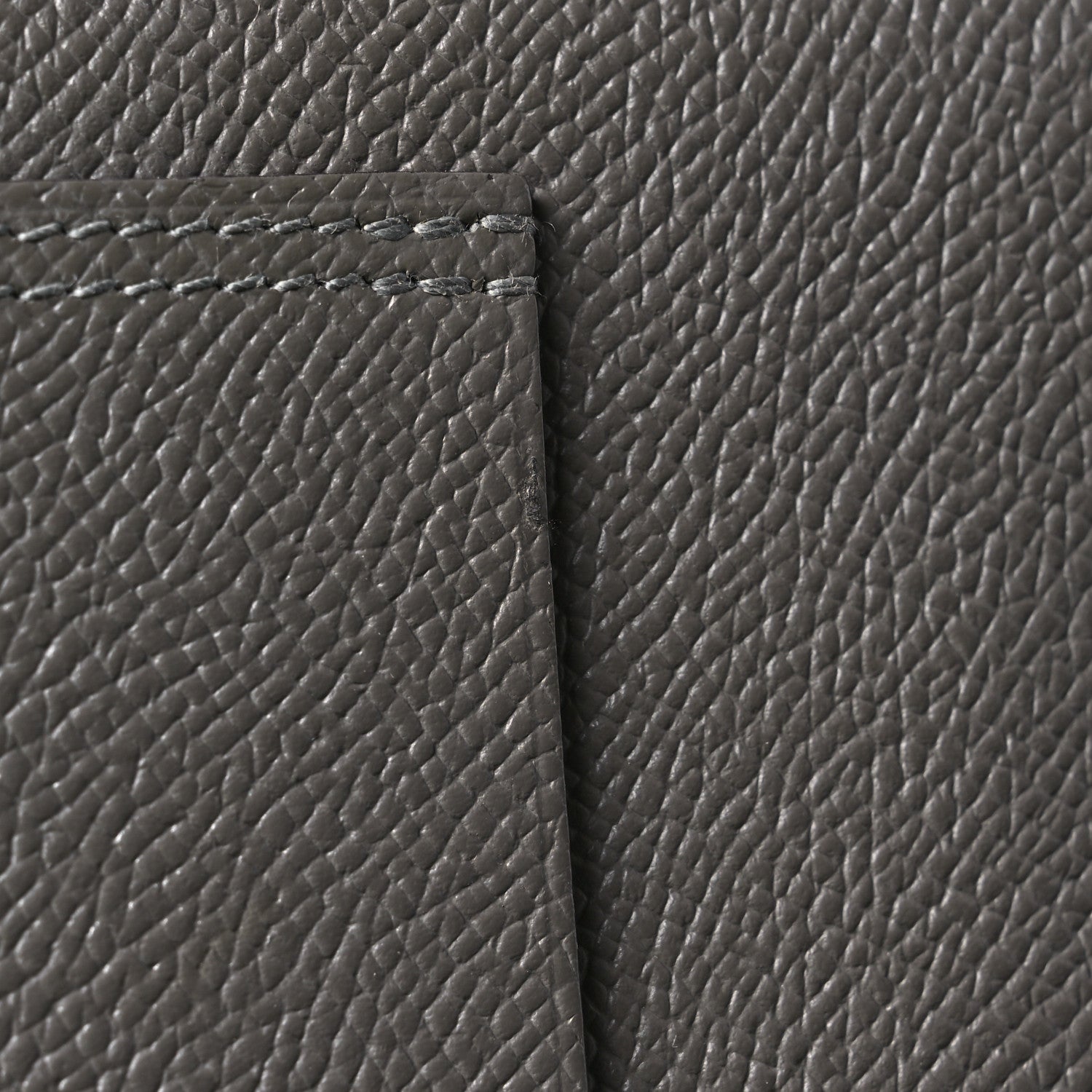Hermes Epsom Constance Slim Wallet Gris Meyer 12 of 12