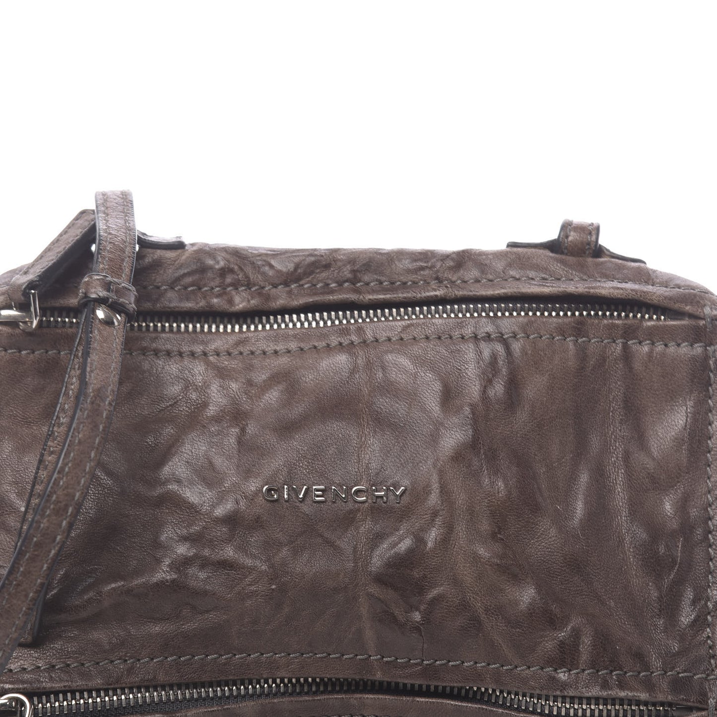 Tumbled Sheepskin Mini Pandora Charcoal