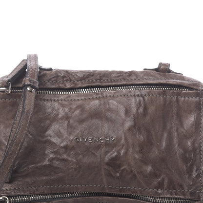 Givenchy Tumbled Sheepskin Mini Pandora Charcoal 11 of 11