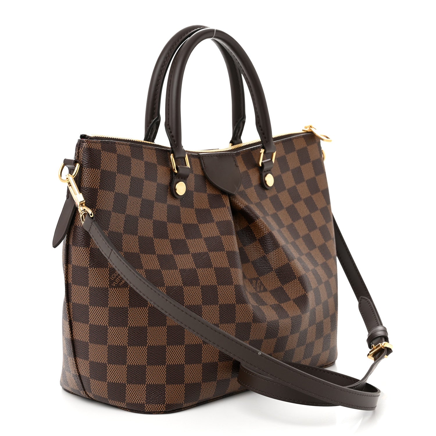 Louis Vuitton Damier Ebene Siena MM 3 of 11