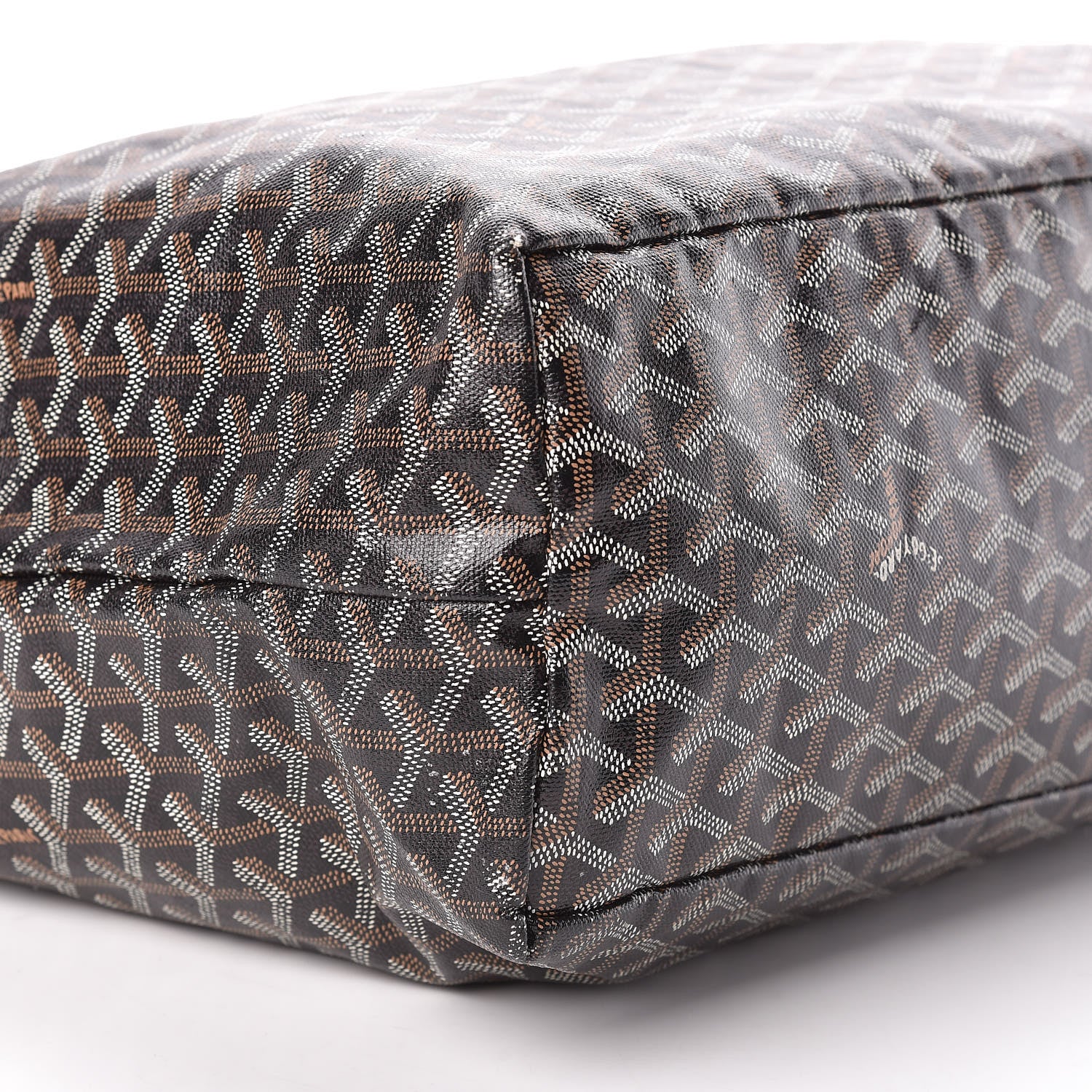 Goyard Goyardine Saint Louis PM Black Gold 8 of 9