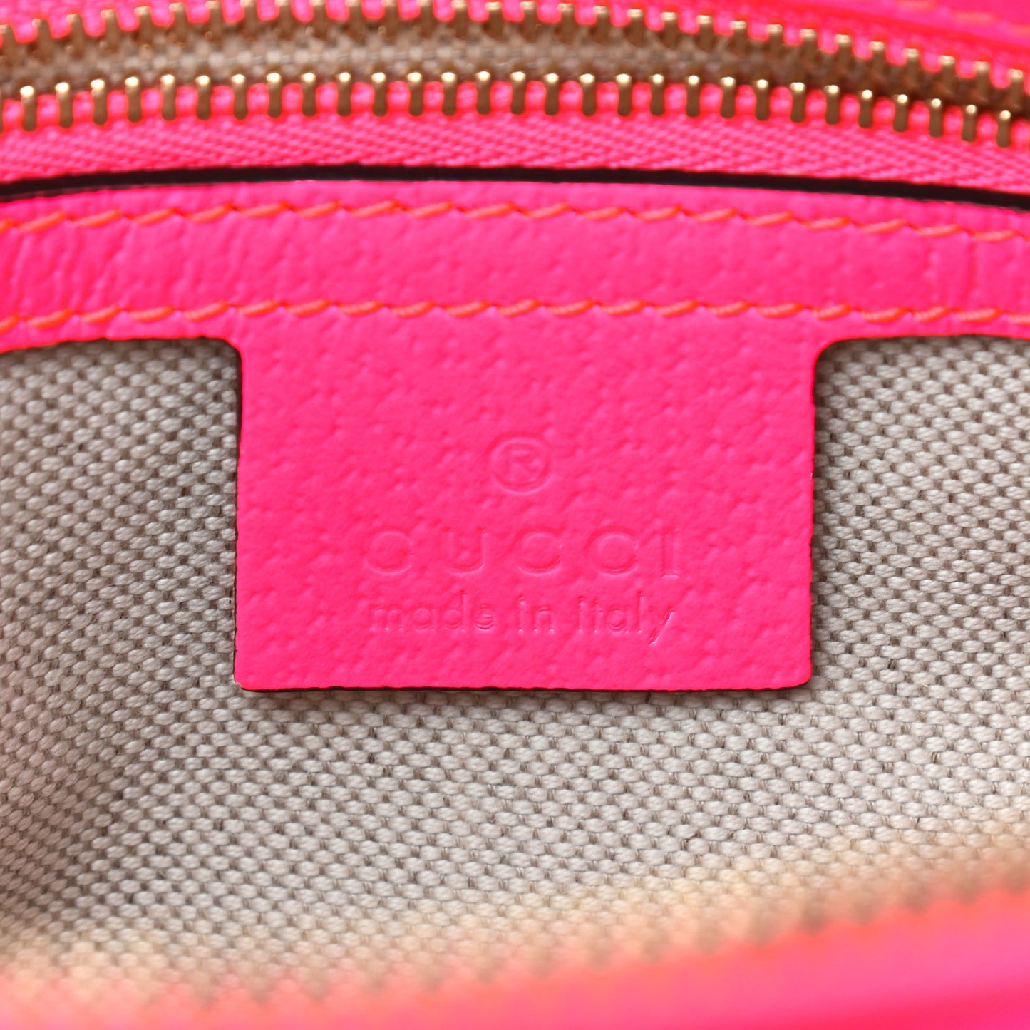 Canvas Flora Floral Shoulder Bag White Fuchsia Fluo