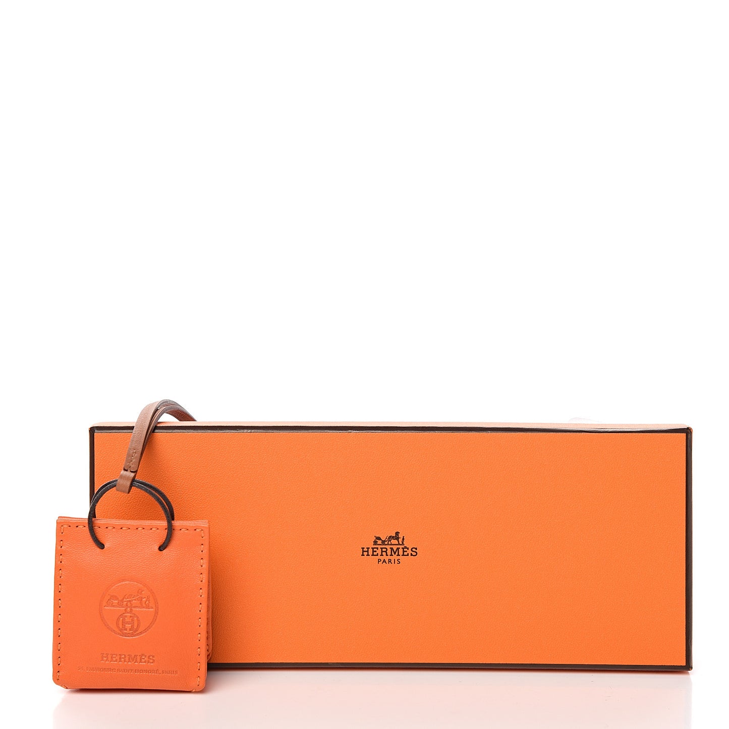 Milo Lambskin Swift Shopping Bag Charm Feu Gold