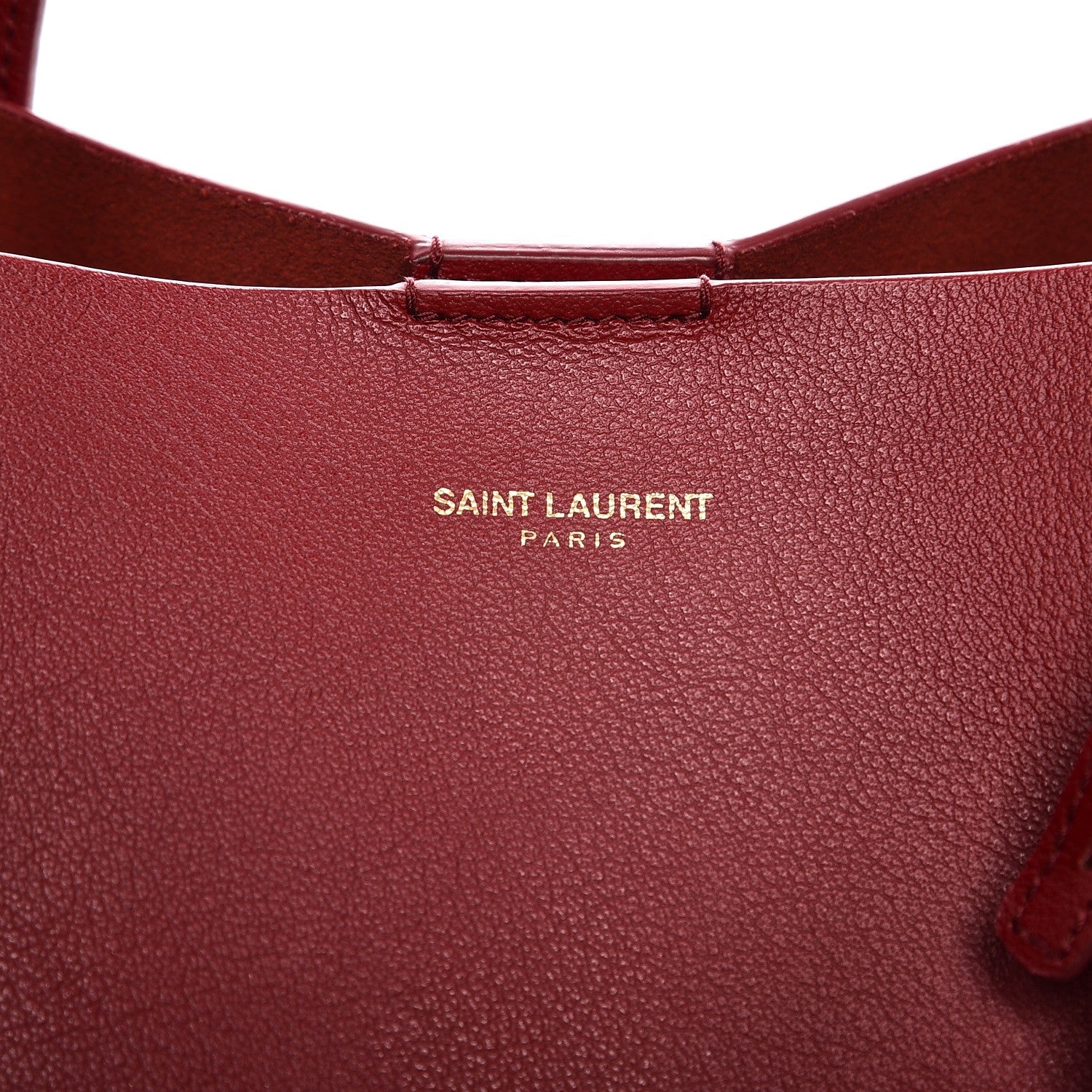 Saint Laurent Calfskin Large Shopping Tote Palissandre 12 of 17