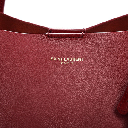 Saint Laurent Calfskin Large Shopping Tote Palissandre 12 of 17