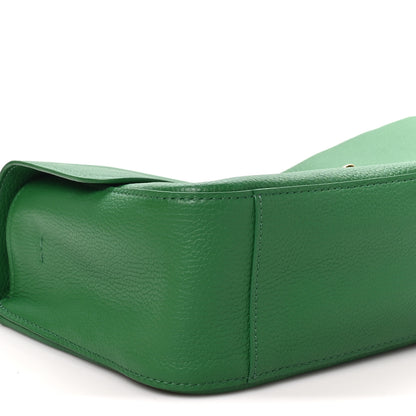 Chanel Grained Calfskin Small Souplissimo Maxi Flap Green 9 of 11