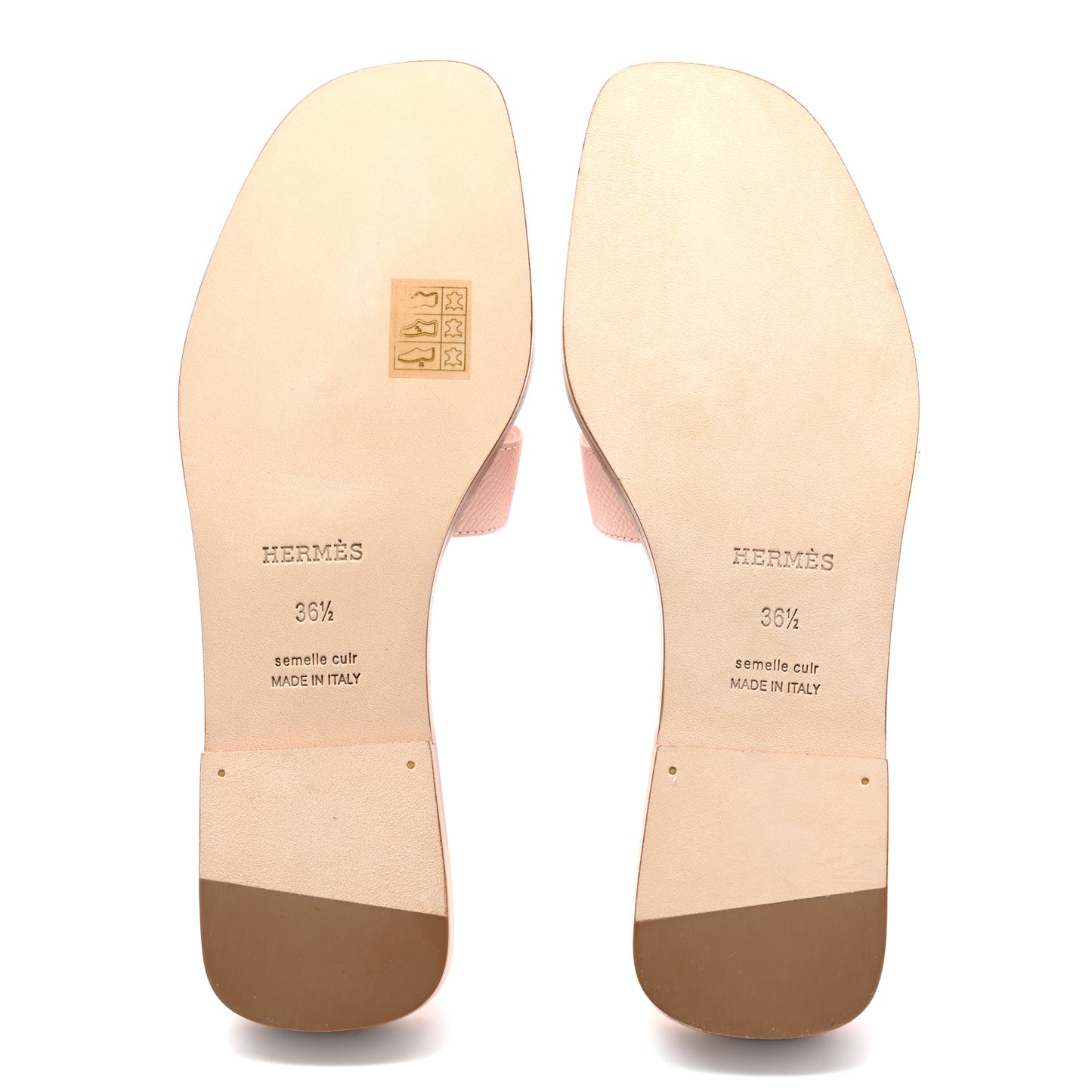 Epsom Oran Sandals 36.5 Rose Pale