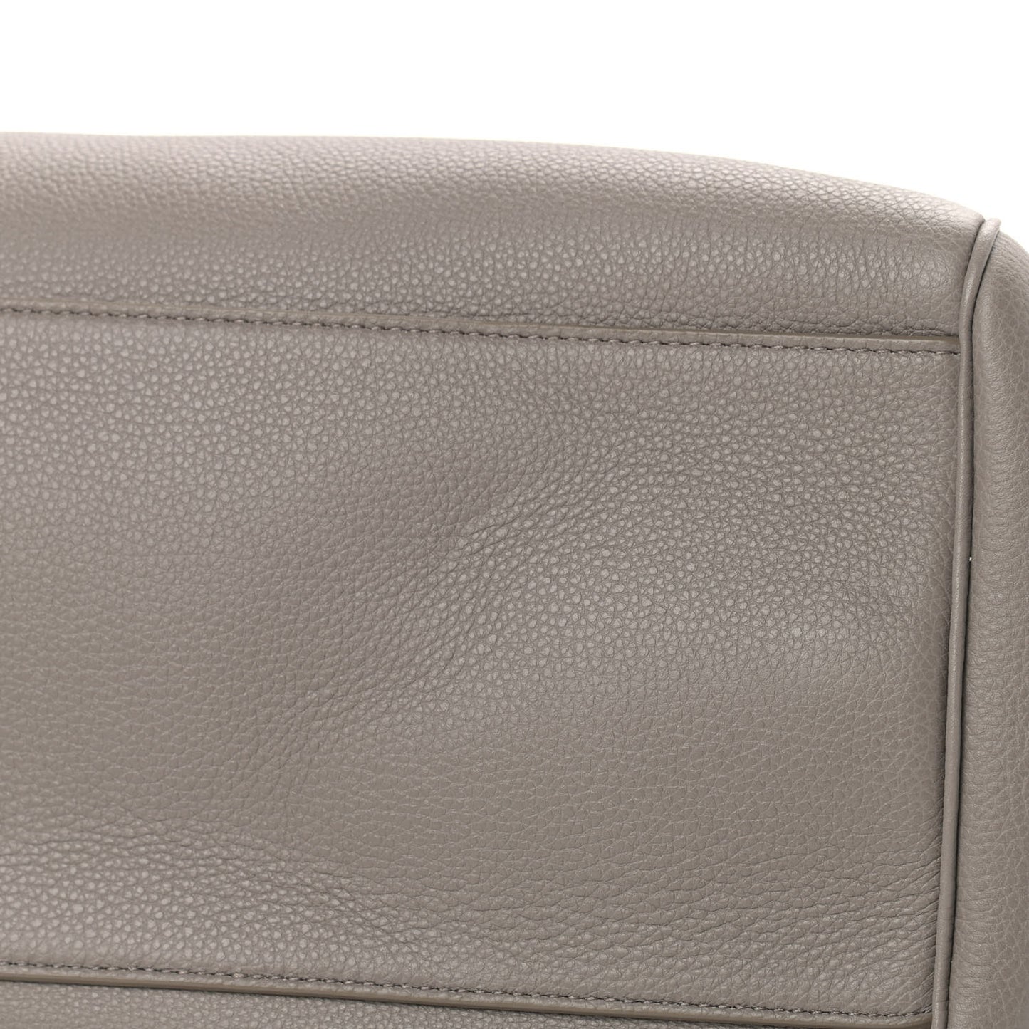 Supple Grained Calfskin Large Soft 16 Bag Pebble