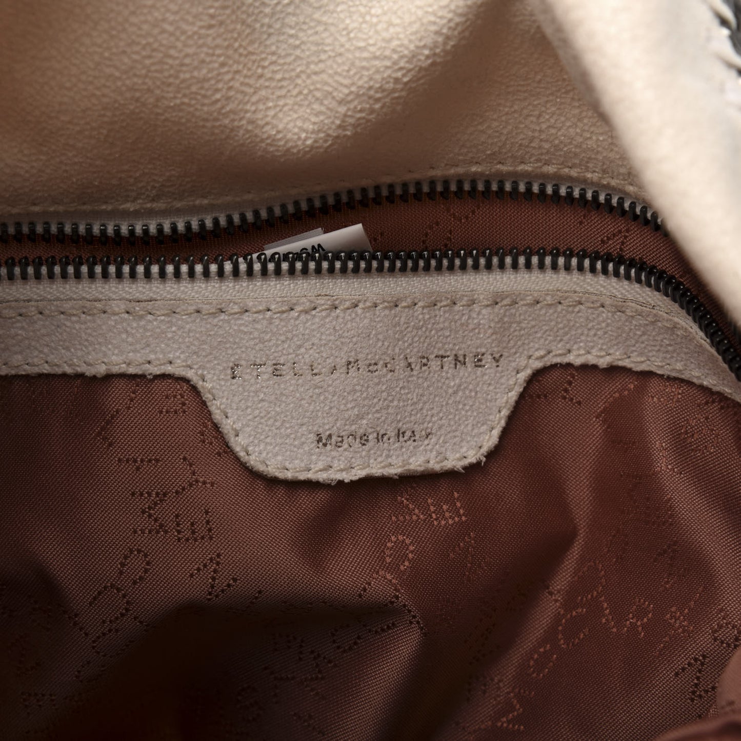 Shaggy Deer Falabella Fold Over Tote Chalk