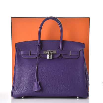 Hermes Togo Birkin 35 Iris 26 of 26