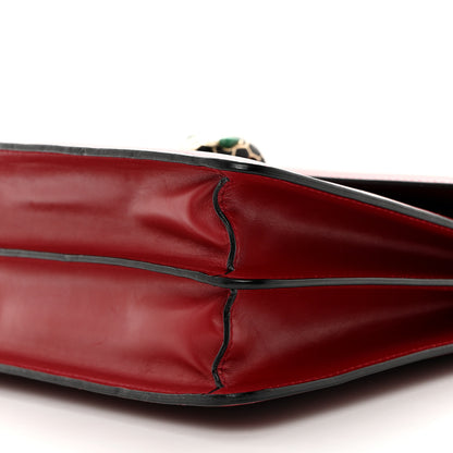 Bulgari Calfskin Large Serpenti Forever Top Handle Red 10 of 13