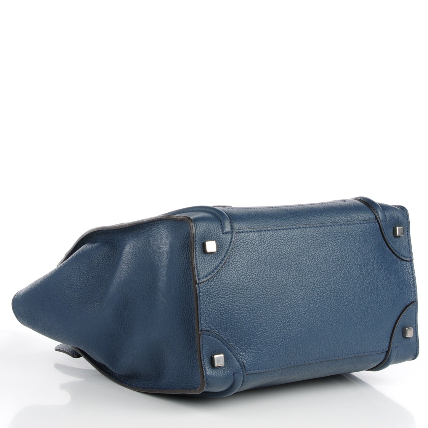 Drummed Calfskin Mini Luggage Orage