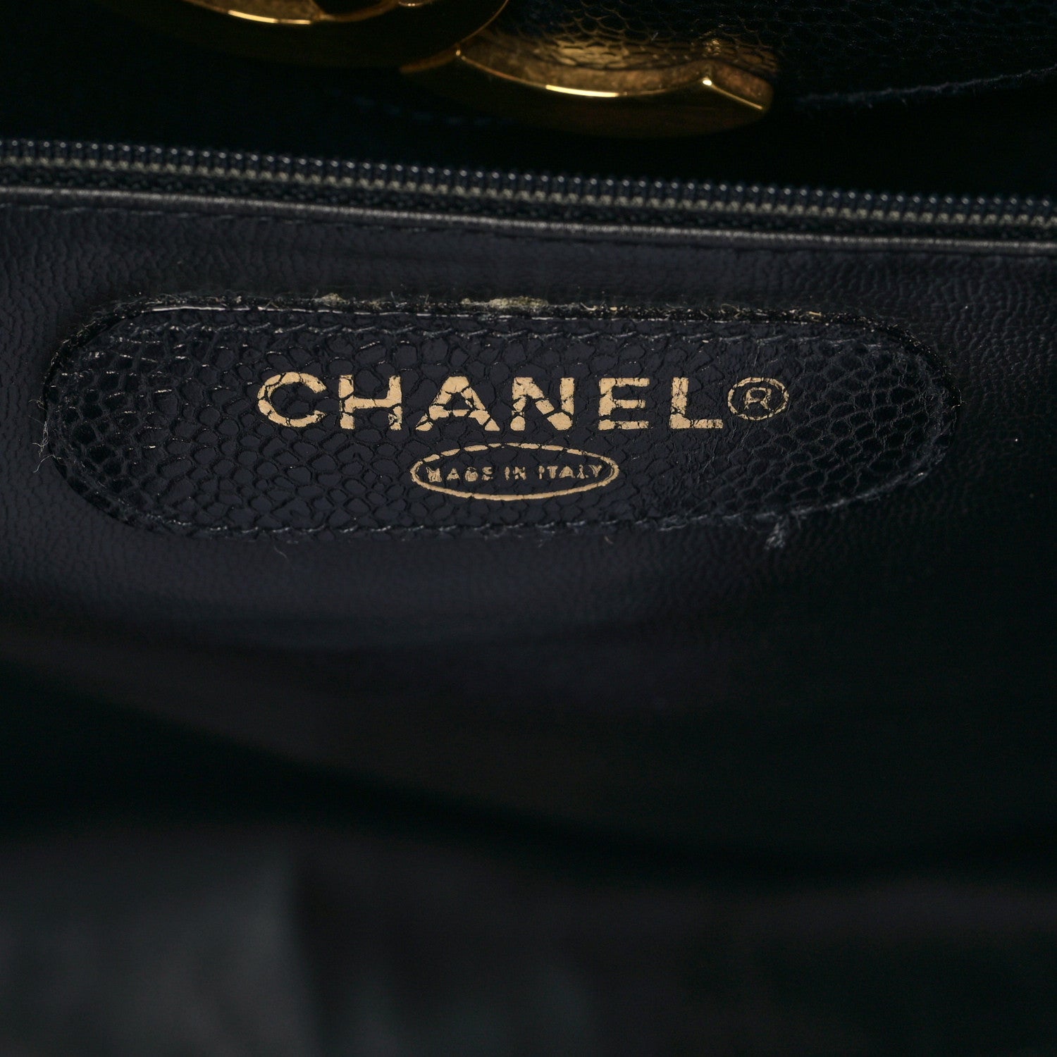 Chanel Caviar XL Weekender Bag Black 6 of 9