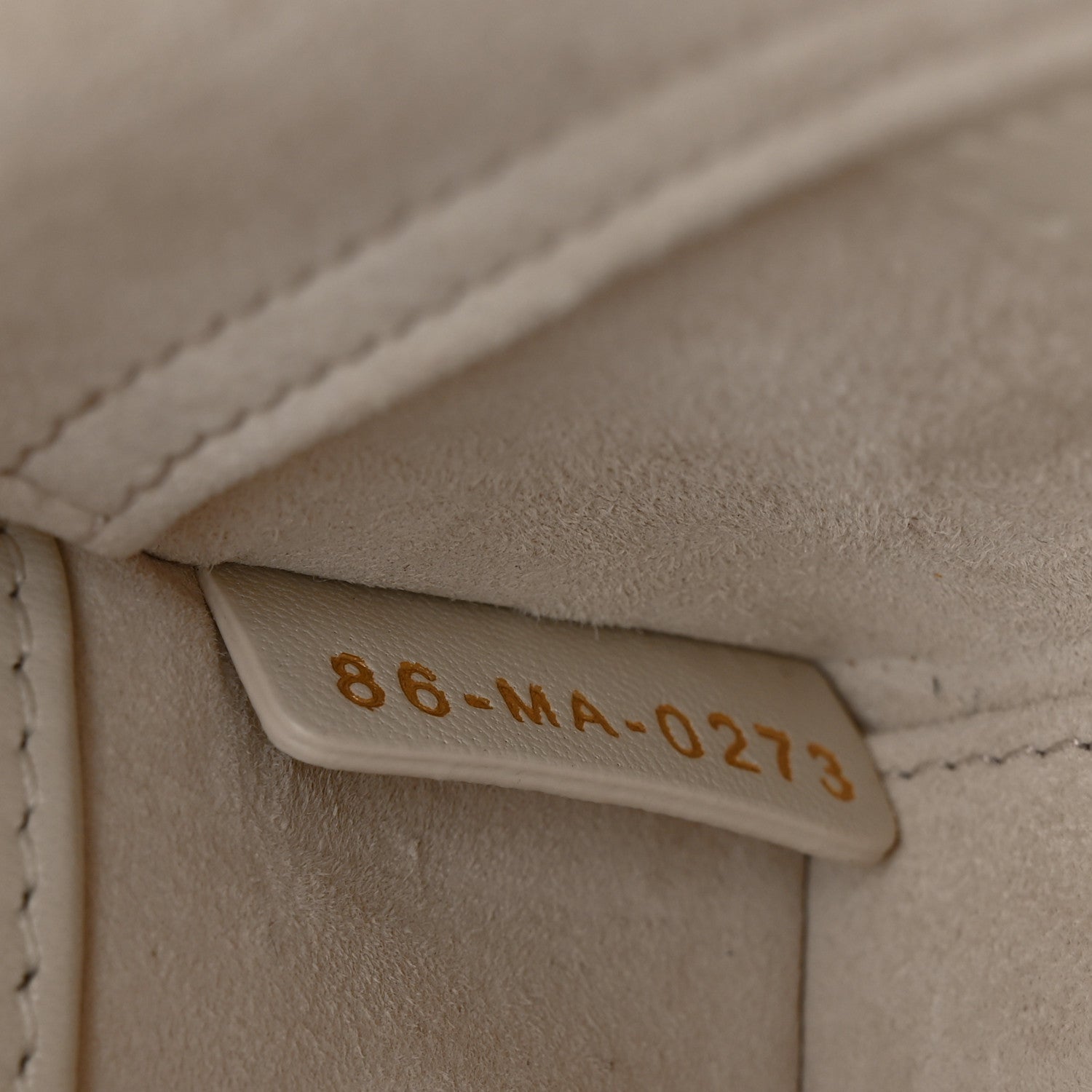 Christian Dior Lambskin Cannage Micro Lady D-Joy Latte 7 of 10