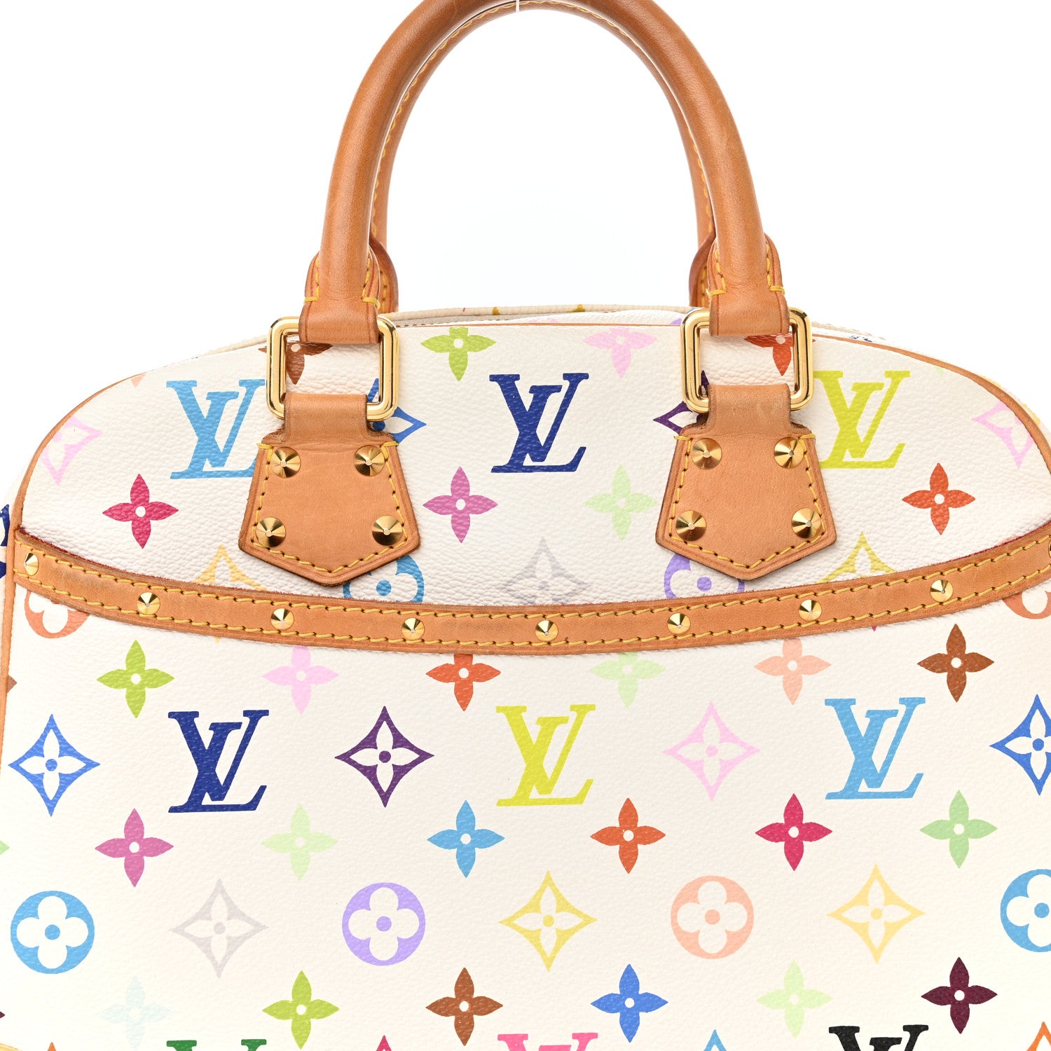 Louis Vuitton Monogram Multicolor Trouville White 6 of 10