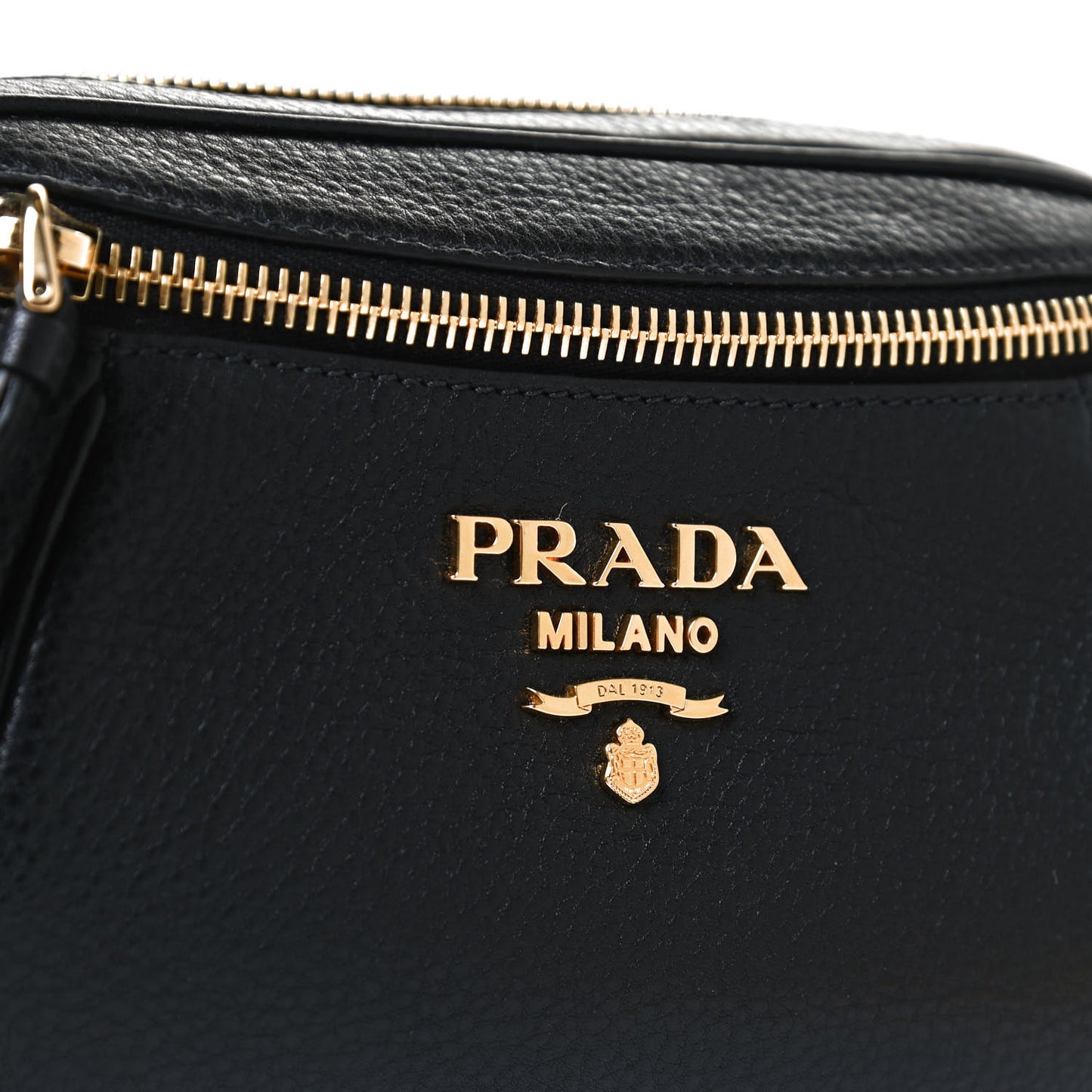 Vitello Daino Belt Bag Black