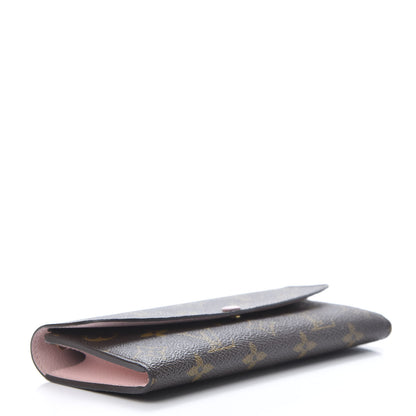 Louis Vuitton Monogram Emilie Wallet Rose Ballerine 4 of 8