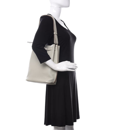 Hermes Taurillon Clemence So Kelly 22 Gris Perle 2 of 10