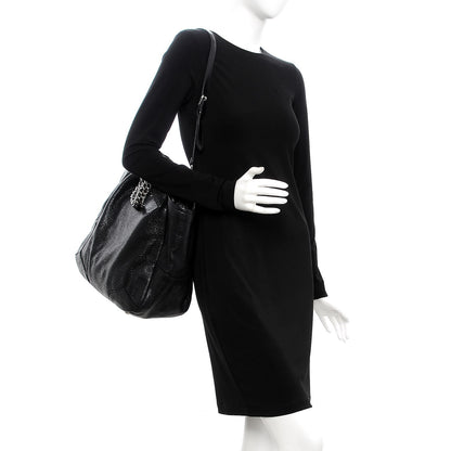 Prada Cervo Lux Chain Shoulder Bag Nero Black 2 of 7